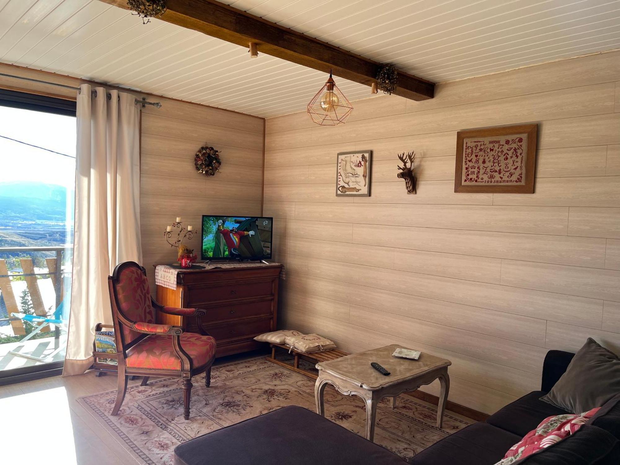 Grand F3 75m2 4/6 Pers, Jardin Terrasse, Vue Apartment Font-Romeu-Odeillo-Via